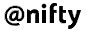 アット・ニフティ　ロゴ